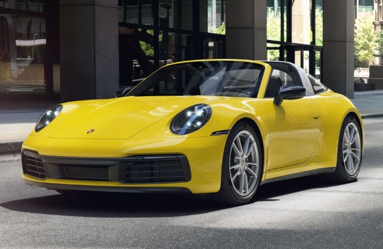 2021 Porsche 911 Targa 4 Racing Yellow
