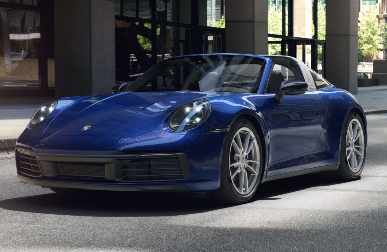 2021 Porsche 911 Targa 4 Gentian Blue Metallic
