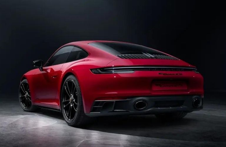 2022 Porsche 911 Carrera GTS back and side view