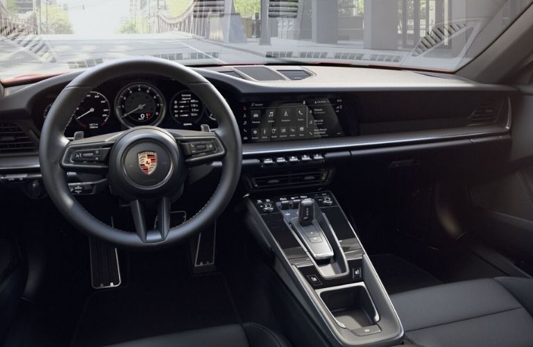 2022 Porsche 911 Carrera Interior front cabin infotainment system