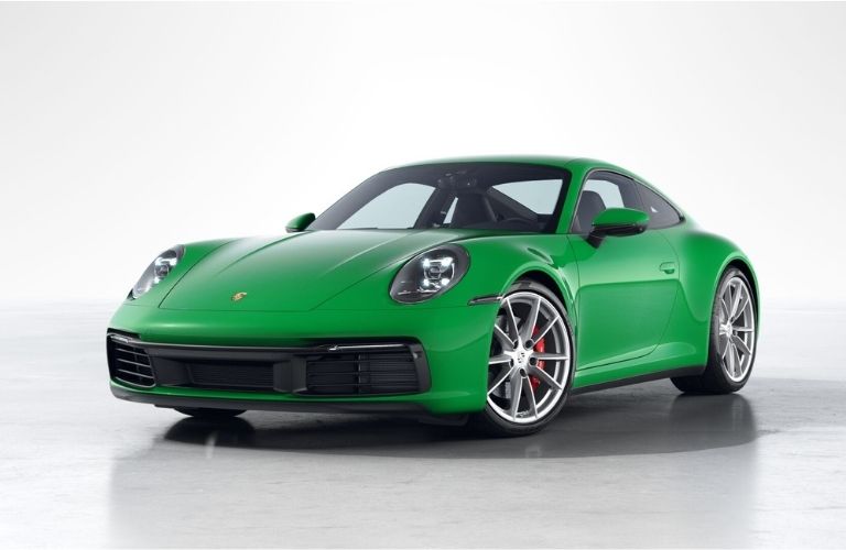 2022 Porsche 911 Carrera 4S python green