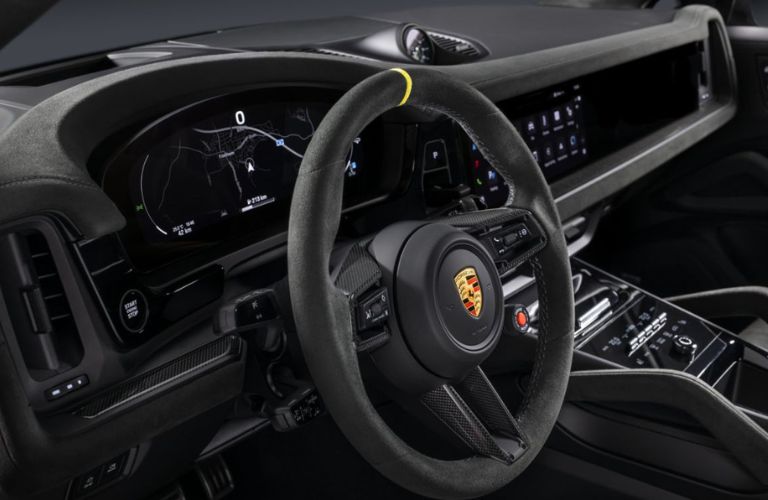 Interior of the 2024 Porsche Cayenne 